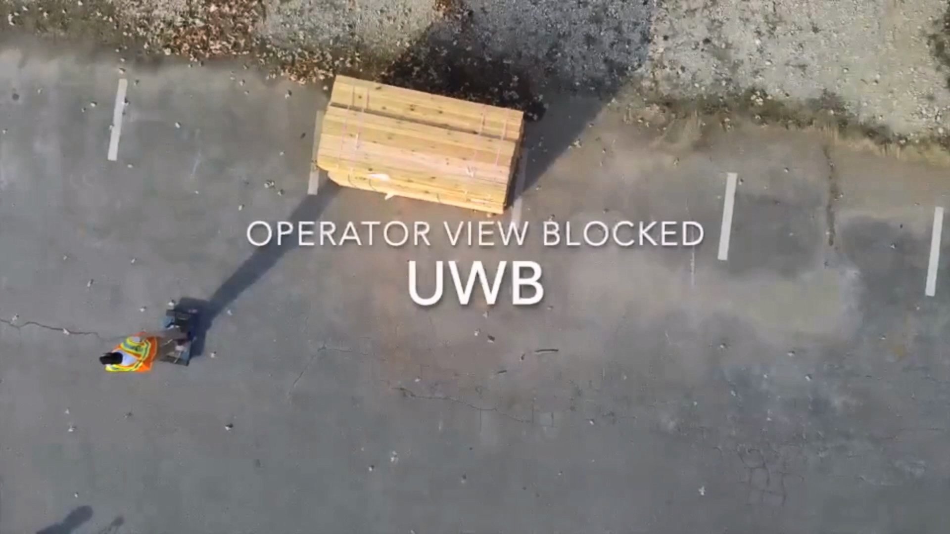 Operator View Blocked By Load - UWB
